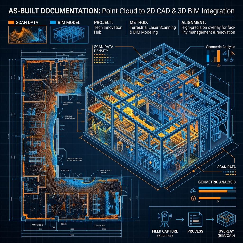 As-Built - High precision digital modeling service